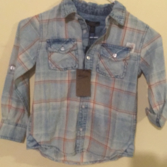 Silver jeans co. Toddler distressed shirt - Picture 1 of 8